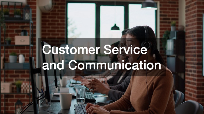 Customer Service and Communication
