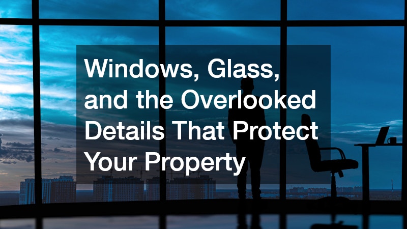 Windows, Glass, and the Overlooked Details That Protect Your Property