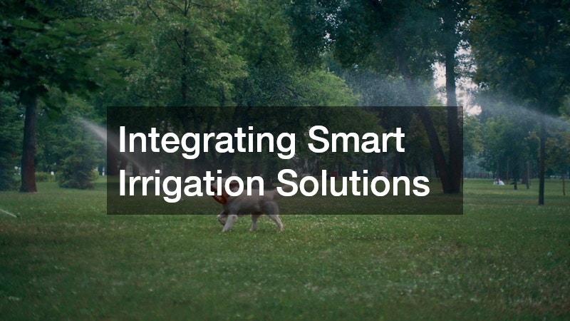 Integrating Smart Irrigation Solutions