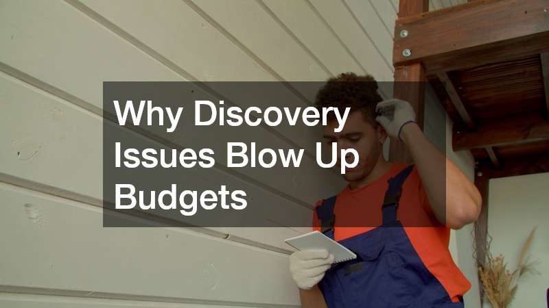 Why Discovery Issues Blow Up Budgets