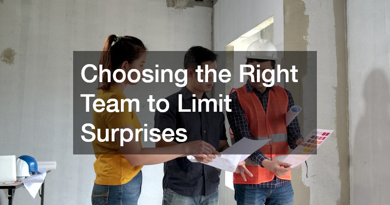 Choosing the Right Team to Limit Surprises
