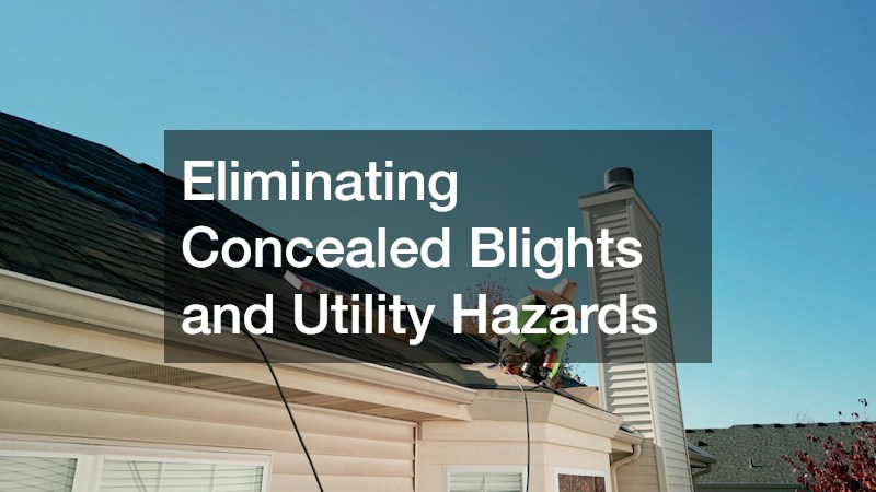 Eliminating Concealed Blights and Utility Hazards