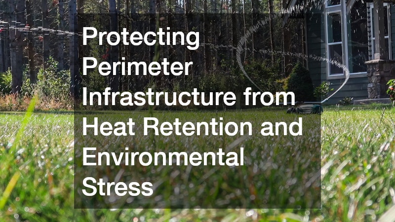 Protecting Perimeter Infrastructure from Heat Retention and Environmental Stress
