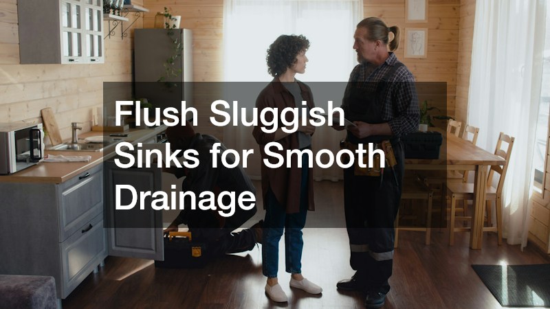 Flush Sluggish Sinks for Smooth Drainage