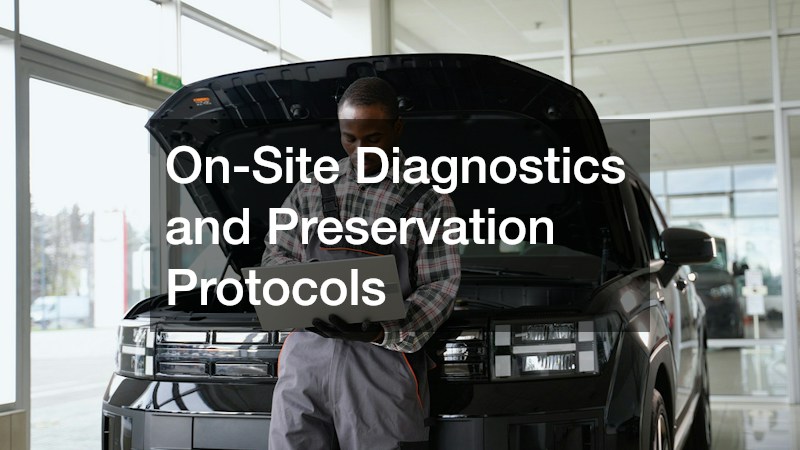 On-Site Diagnostics and Preservation Protocols
