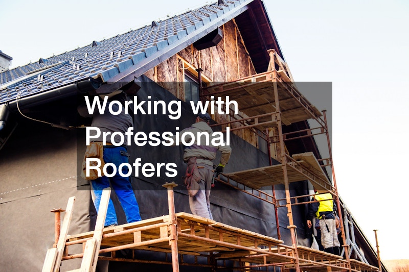 Working with Professional Roofers