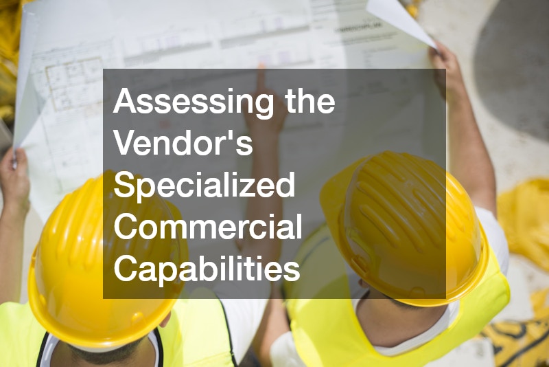 Assessing the Vendor
