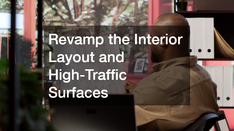 Revamp the Interior Layout and High-Traffic Surfaces