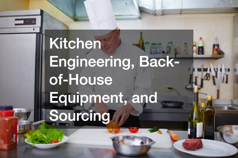 Kitchen Engineering, Back-of-House Equipment, and Sourcing