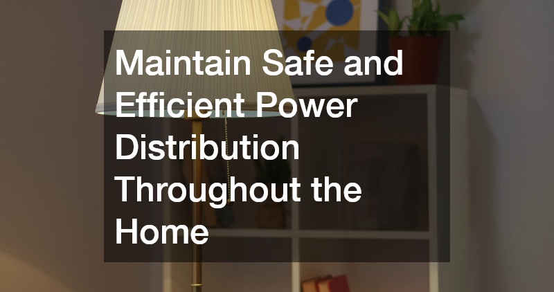 Maintain Safe and Efficient Power Distribution Throughout the Home