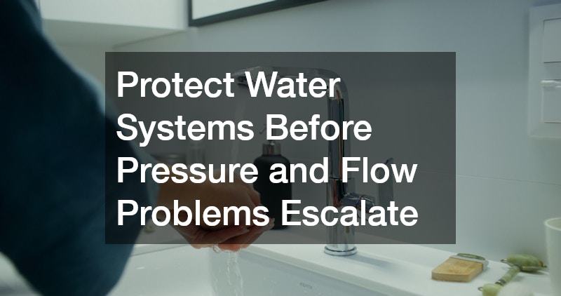 Protect Water Systems Before Pressure and Flow Problems Escalate