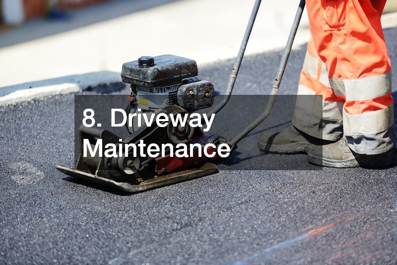 8. Driveway Maintenance