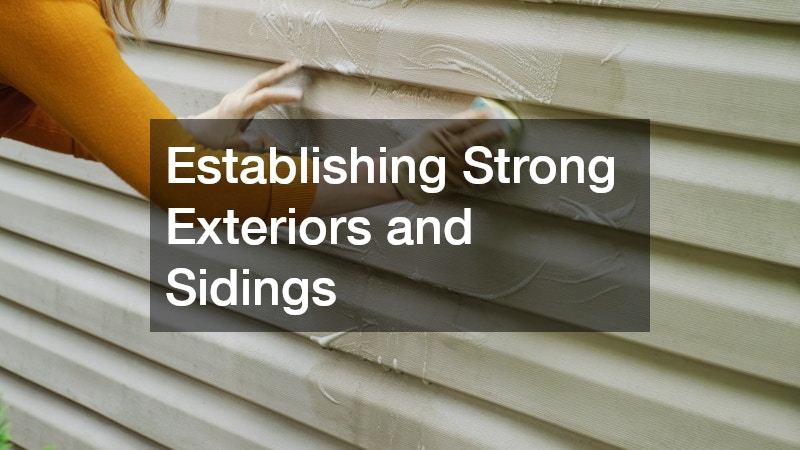 Establishing Strong Exteriors and Sidings