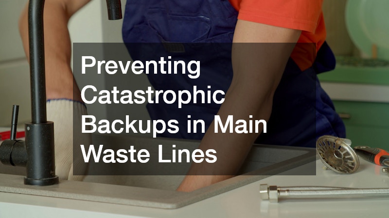 Preventing Catastrophic Backups in Main Waste Lines