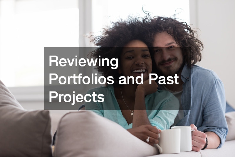 Reviewing Portfolios and Past Projects