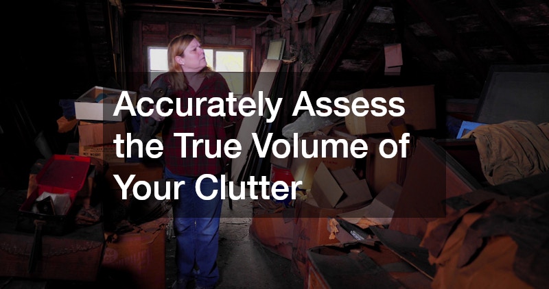 Accurately Assess the True Volume of Your Clutter