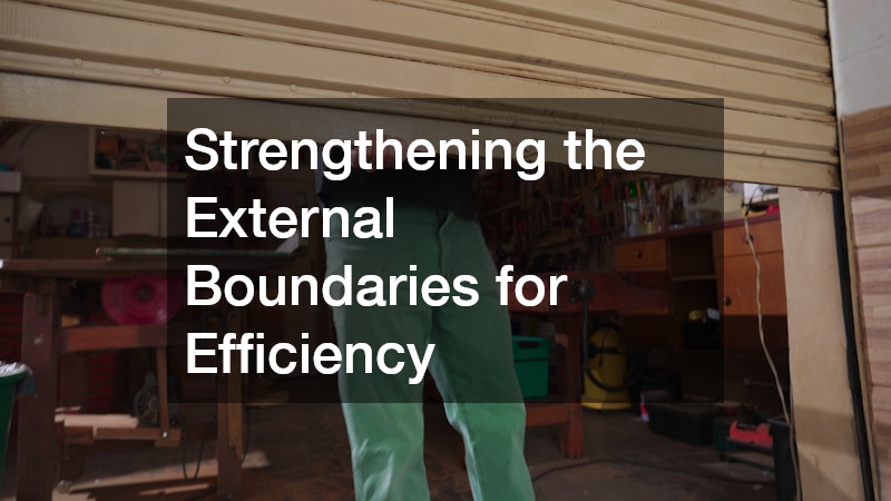 Strengthening the External Boundaries for Efficiency