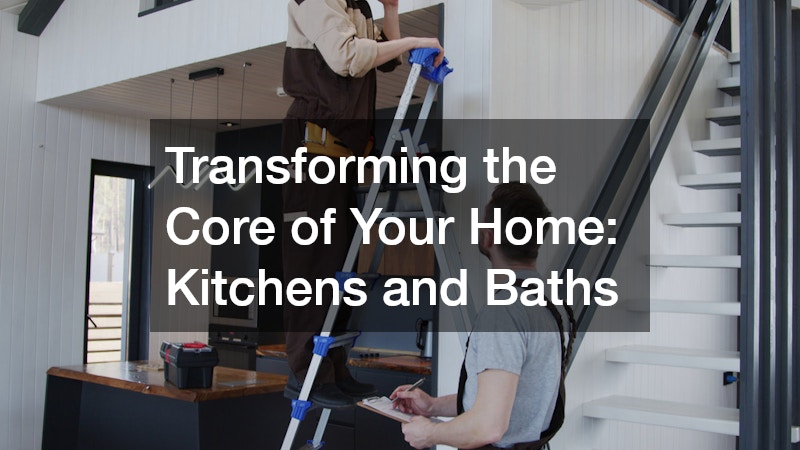 Transforming the Core of Your Home: Kitchens and Baths