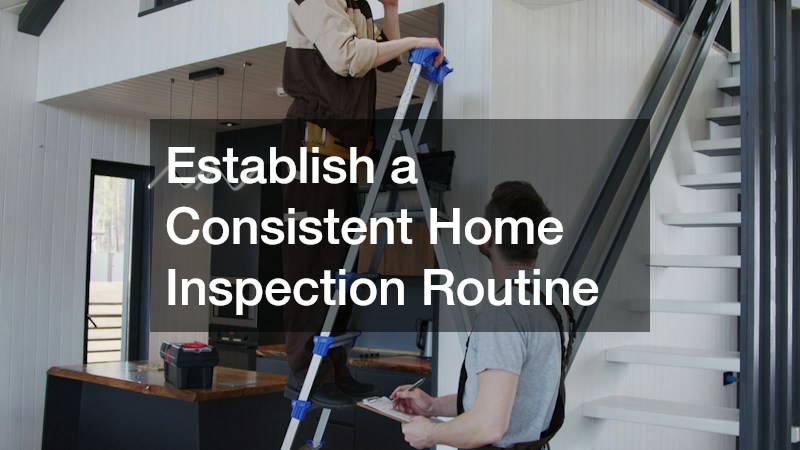 Establish a Consistent Home Inspection Routine