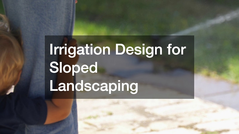 Irrigation Design for Sloped Landscaping
