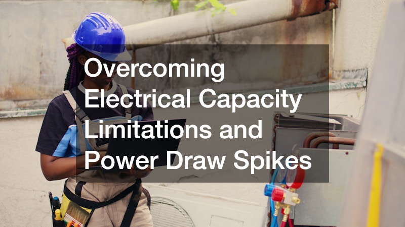 Overcoming Electrical Capacity Limitations and Power Draw Spikes