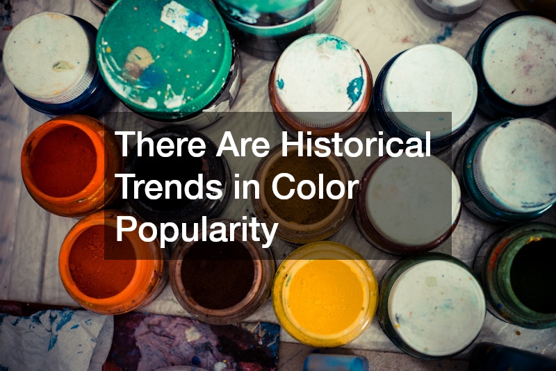 There Are Historical Trends in Color Popularity