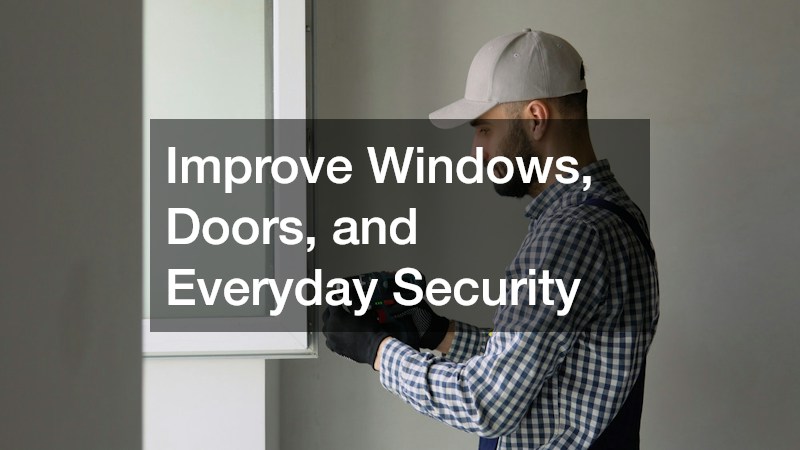 Improve Windows, Doors, and Everyday Security