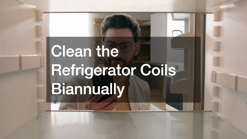 Clean the Refrigerator Coils Biannually