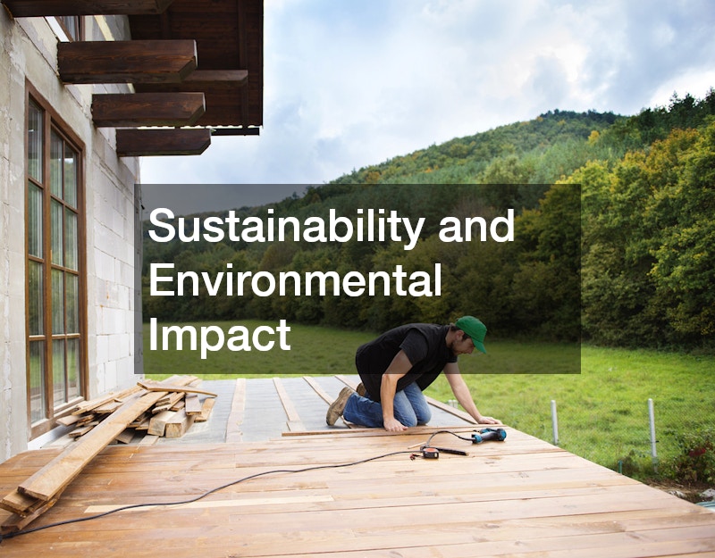 Sustainability and Environmental Impact