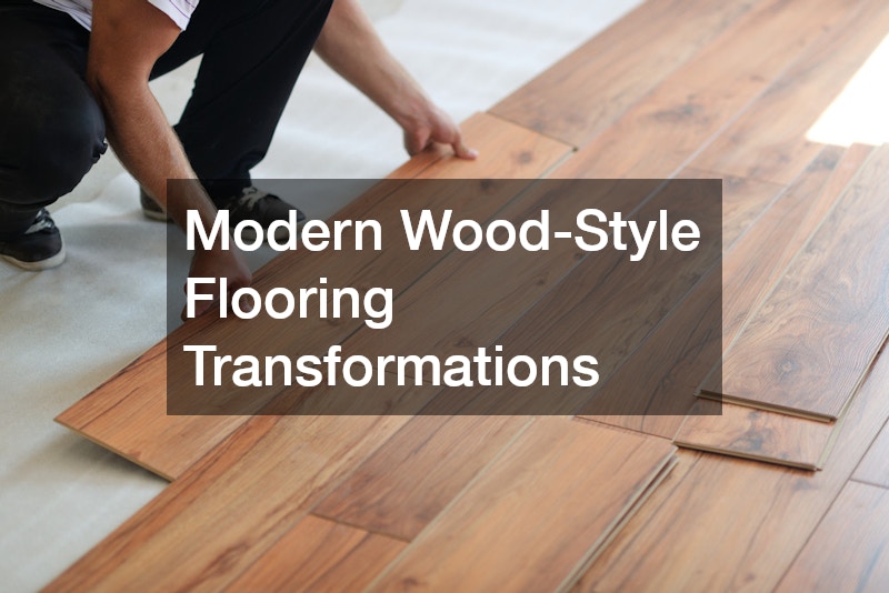 Modern Wood-Style Flooring Transformations