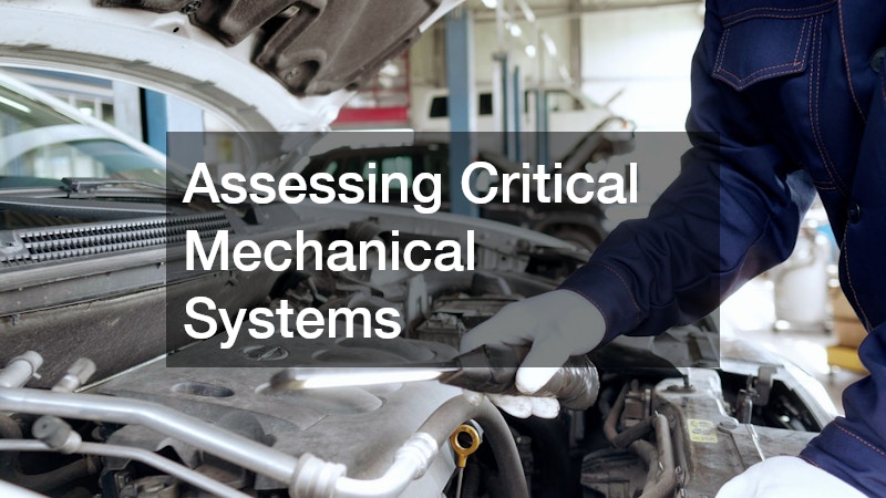 Assessing Critical Mechanical Systems
