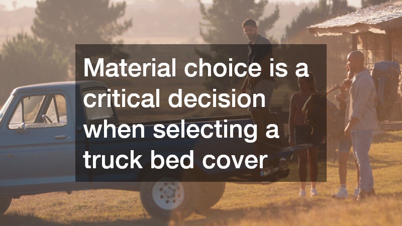 Material choice is a critical decision when selecting a truck bed cover