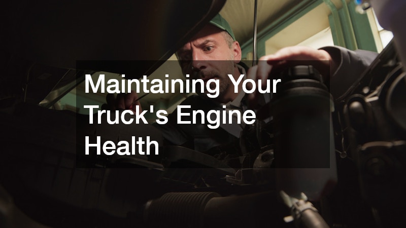 Maintaining Your Truck’s Engine Health