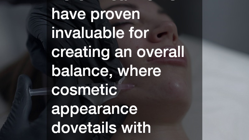 Botox treatments have proven invaluable for creating an overall balance, where cosmetic appearance dovetails with dental health.