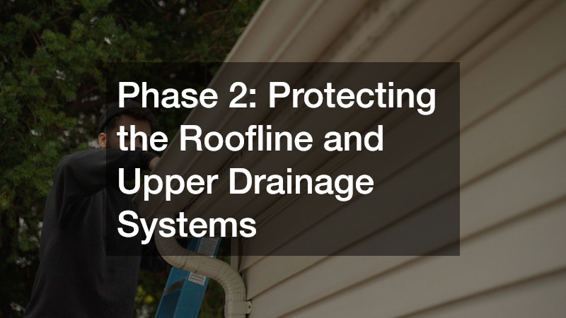 Phase 2: Protecting the Roofline and Upper Drainage Systems