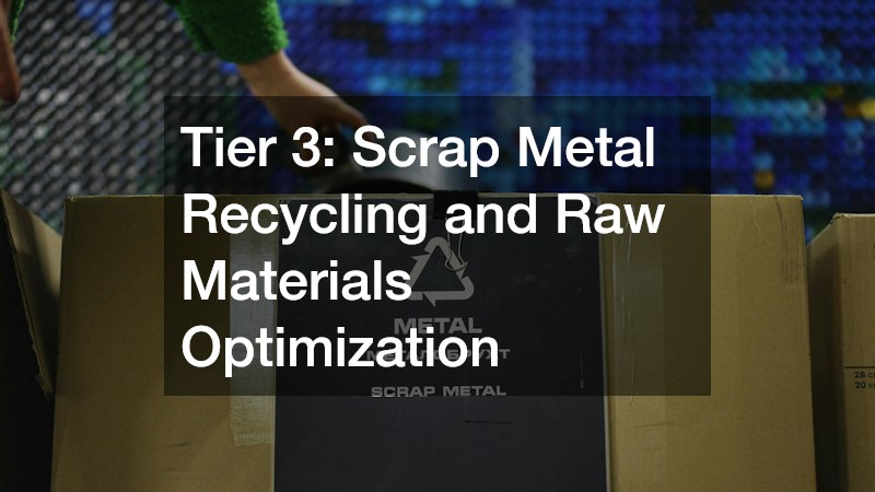 Tier 3: Scrap Metal Recycling and Raw Materials Optimization