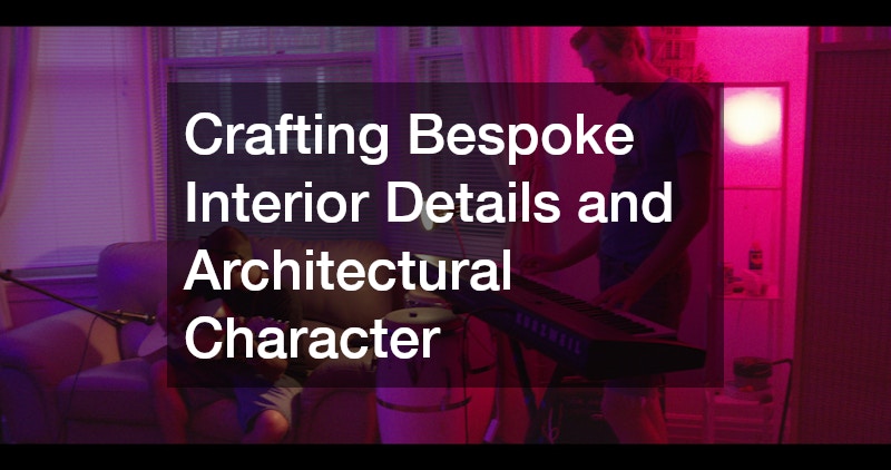 Crafting Bespoke Interior Details and Architectural Character