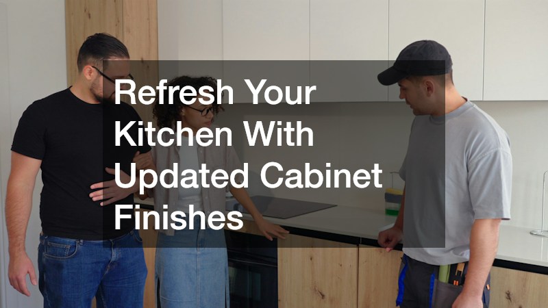Refresh Your Kitchen With Updated Cabinet Finishes