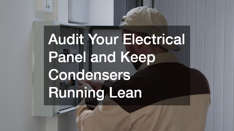 Audit Your Electrical Panel and Keep Condensers Running Lean