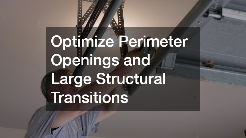 Optimize Perimeter Openings and Large Structural Transitions