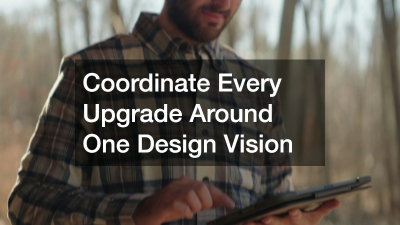 Coordinate Every Upgrade Around One Design Vision
