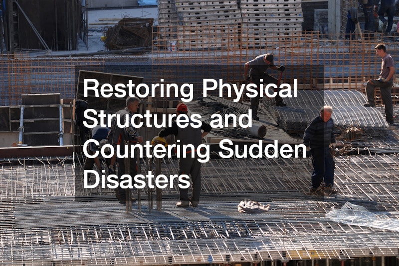 Restoring Physical Structures and Countering Sudden Disasters