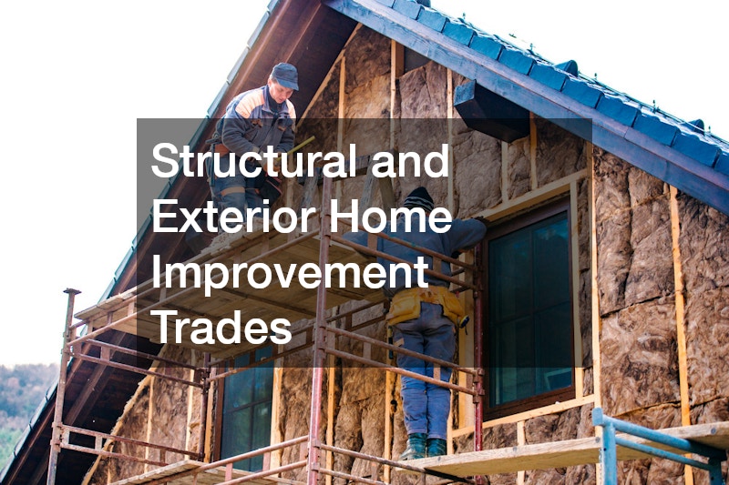 Structural and Exterior Home Improvement Trades