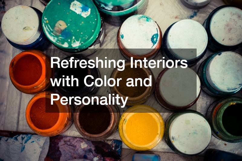 Refreshing Interiors with Color and Personality