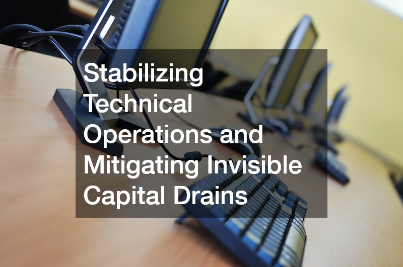 Stabilizing Technical Operations and Mitigating Invisible Capital Drains