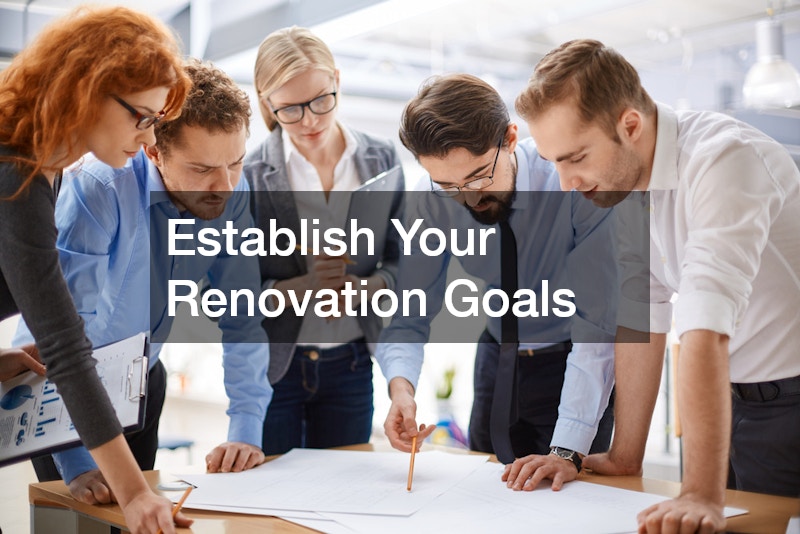 Establish Your Renovation Goals