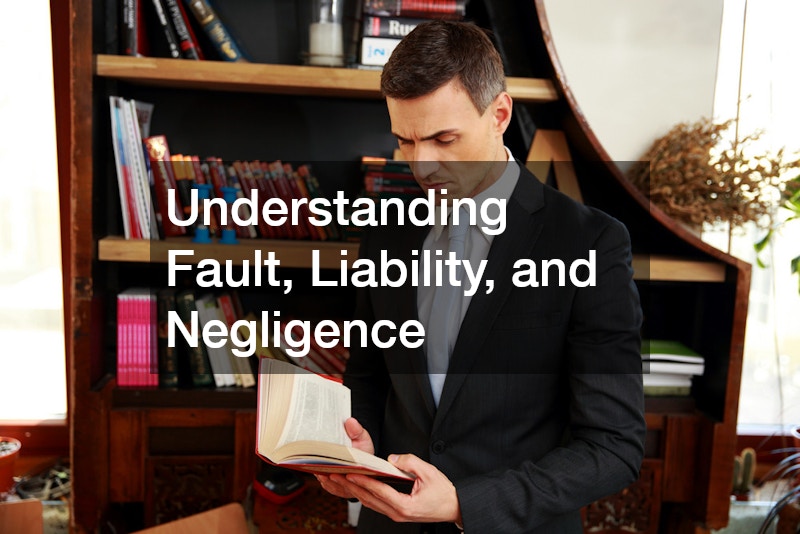 Understanding Fault, Liability, and Negligence
