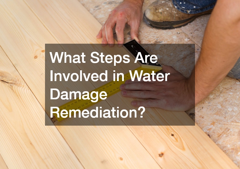 What Steps Are Involved in Water Damage Remediation?