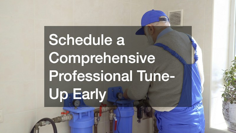 Schedule a Comprehensive Professional Tune-Up Early