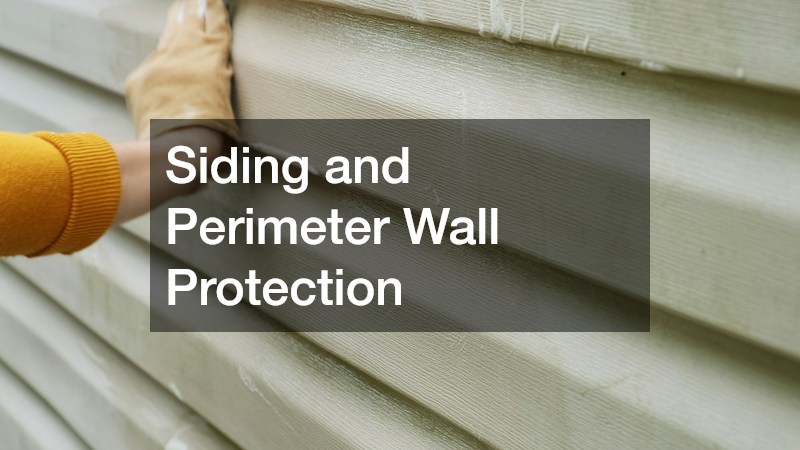 Siding and Perimeter Wall Protection